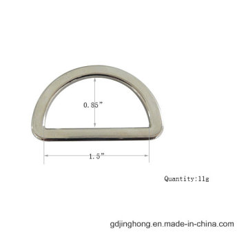 Made in China Custom Zinc D Ring for Bags